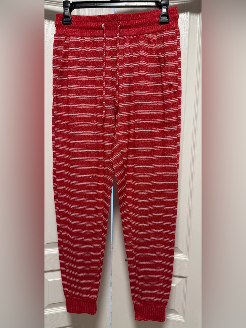 Stars Above Red Striped Lightweight Pajama